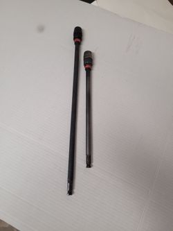 Milwaukee 18" & 12" 7/16 Quick Lock Extensions