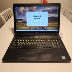Dell Latitude 5500 15.6in Laptop 
Intel i5 8th Gen. 
8GB RAM 
120GB SSD 
Windows 11 Pro. Microsoft office installed.  Nothing wrong. ** NO TRADES **