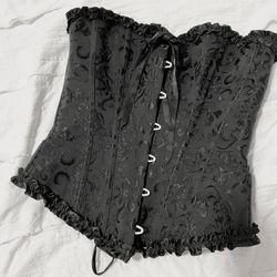 Black Elegant Lace Corset