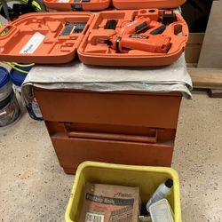 2 Nail Guns. Pneumatic. Fishing And Framing