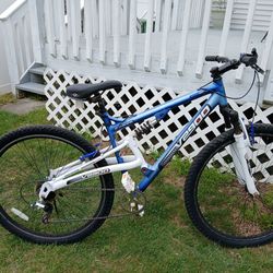 29er full suspension aluminum mountain bike ready to ride