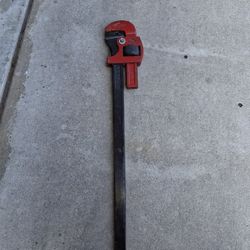 Stillson 36in Pipe Wrench Exellent Condition Firm 