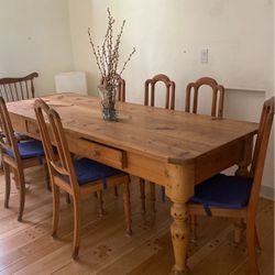 Pine Dining Table.  