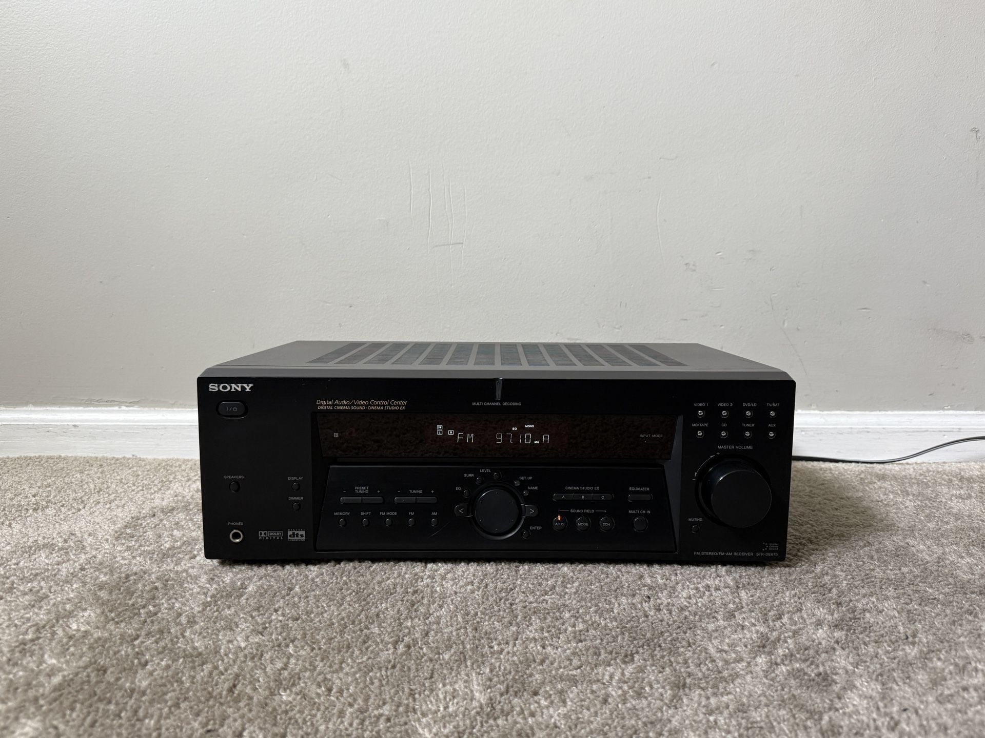 Sony STR-DE675 5.1 Home Theater Surround Receiver