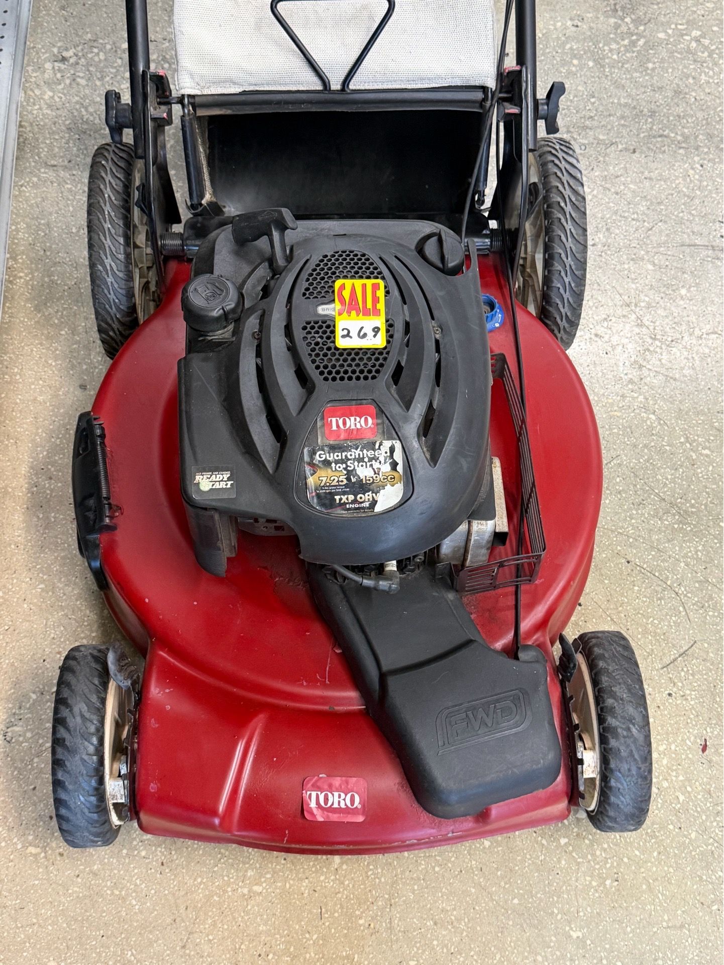 Toro lawn mower 22”