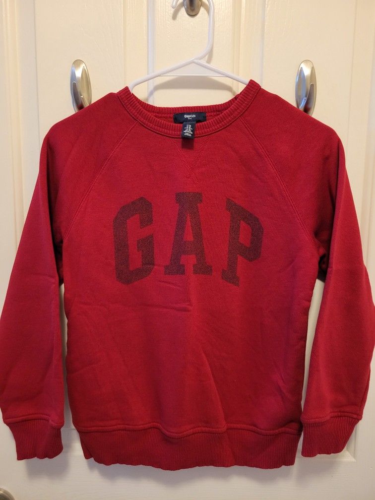 Gap Kids Red Sweatshirt- Medium