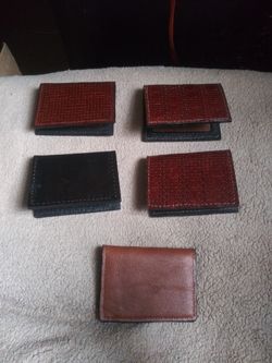 Unisex ID. Credit Card. Bilfold