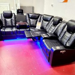 🔥Brand New Power Reclining Livingroom Couches 💥Only $49 Today And Pay Later With Or Without Credi 💥 