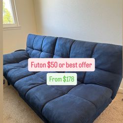 Mainstays Memory Foam Futon
