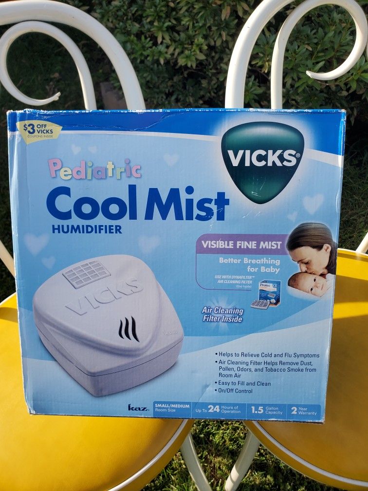 Vics Pediatric Cool Mist Humidifier