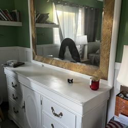 Dresser And Mirror