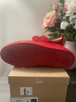 Louboutin Spikes Flat Sneakers Half Off  