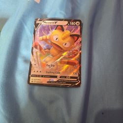 Pockemon Card Meowth V