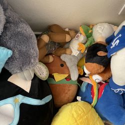 Lots of plushy’s brand new
