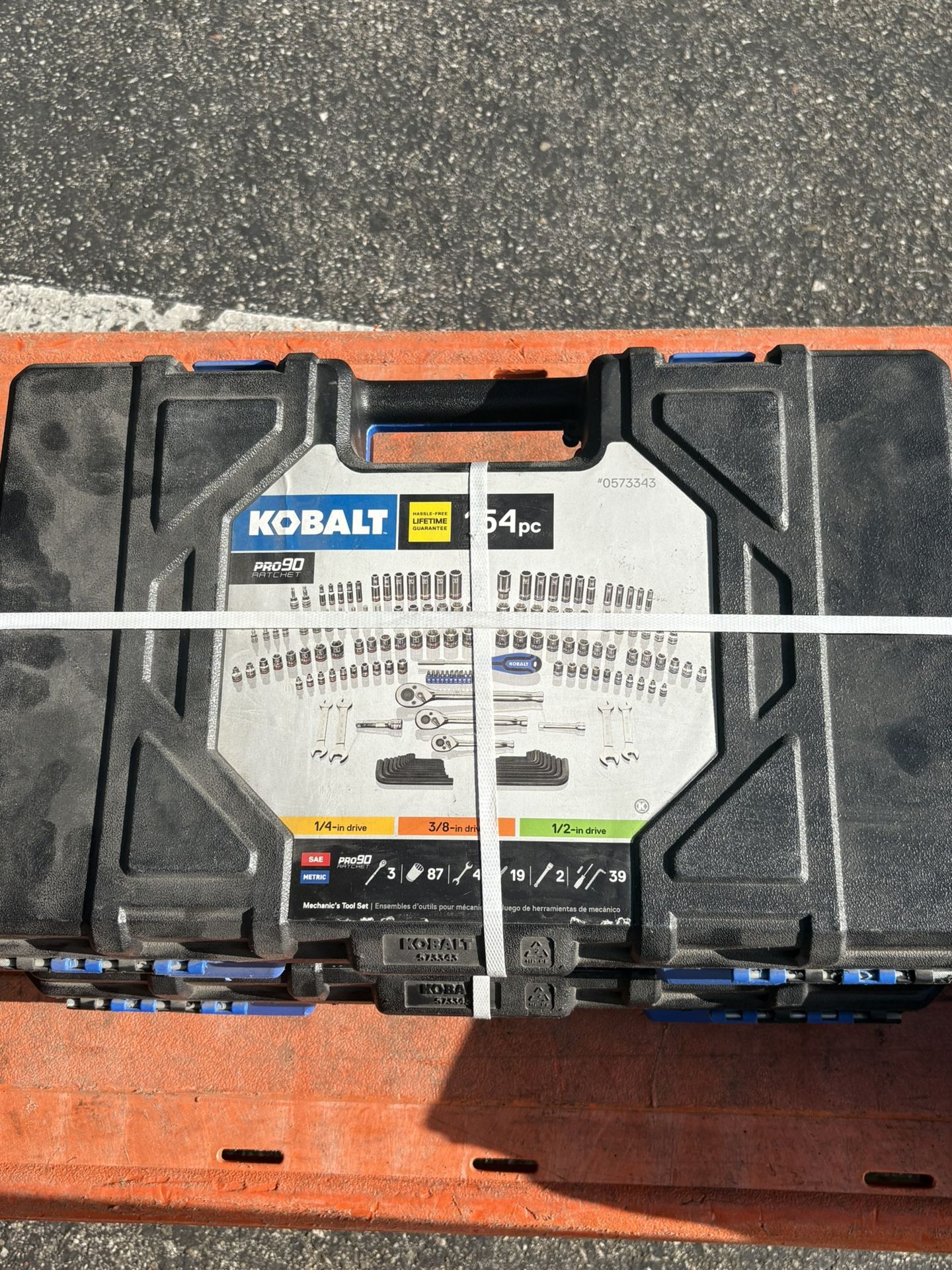 Kobalt 267 -Piece Chrome Household Tool Set with Soft Case