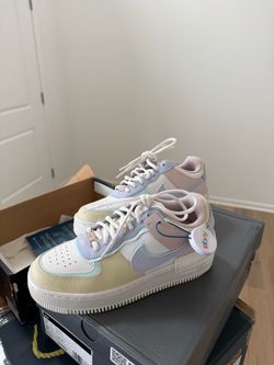 New Nike Air Force 1 low shadow white glacier blue ghost 7.5W