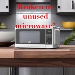 Broken/unused microwave???