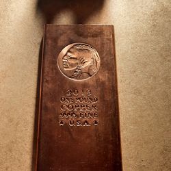 ☆Buffalo had 2013 One pound USA 999 fine copper☆