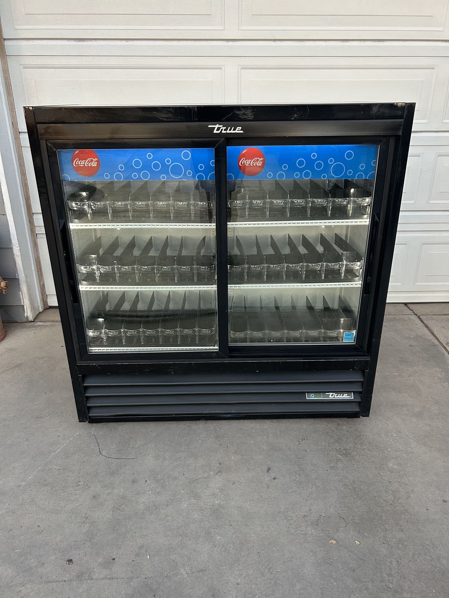 True Glass Door Refrigerator 