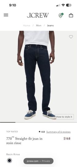 $100-bundle-3 Pairs Men's J.Crew and Everlane Jeans New