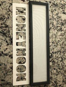 Black “HONEYMOON” Photo/Picture Frame *New*