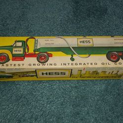 1st Original 1964 Hess Toy Truck (box only)