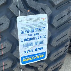 4 Tires 33x12.50-20 $700 