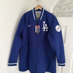 Los Angeles Dodgers MLB Royal Dugout Performance Full-Zip Jacket