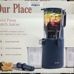 Our Place Cold Press Batch Juicer - Open Box but Brand New