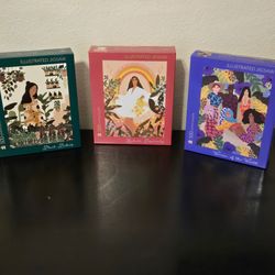 Illustrated jigsaw puzzles