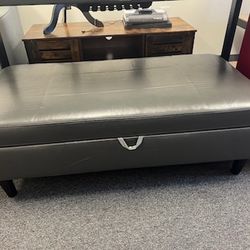 45 inch Faux Leather Storage Bench(SW090)
