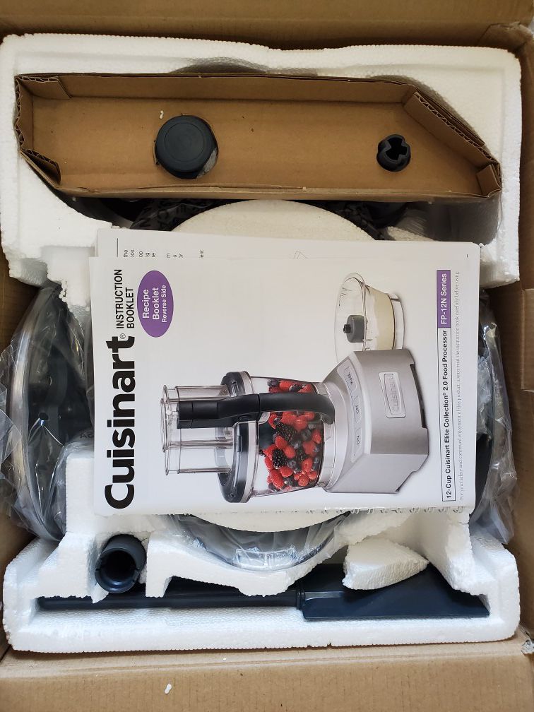 Cuisinart Elite Collection 2.0 FP-12DCN 12 Cup Food Processor, for Sale in  Casselberry, FL - OfferUp