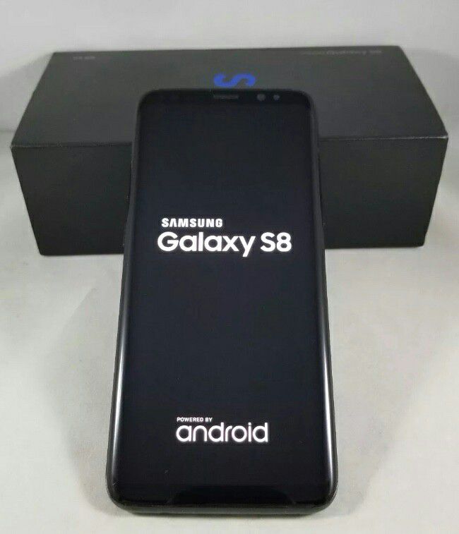Samsung  Galaxy S8 Factory Unlocked + box and accessories + 30 day warranty