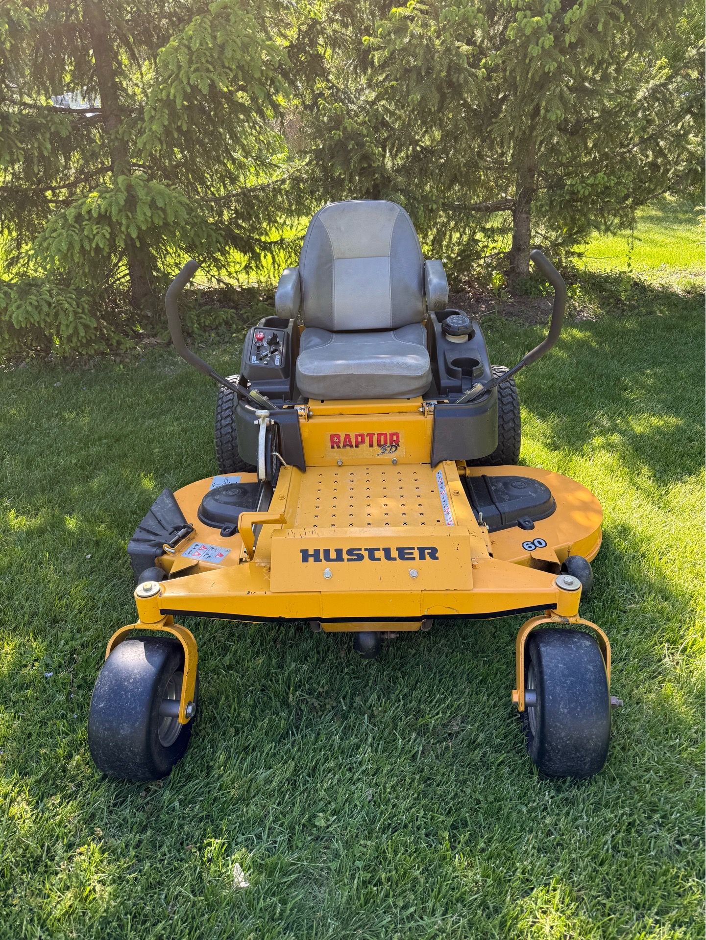 Hustler zeroturn mower 671 hours toro honda stihl echo craftsman ferris exmark kubota wright stander dixxie chopper