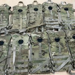 10 USGI ARMY Ocp Hydration Carriers