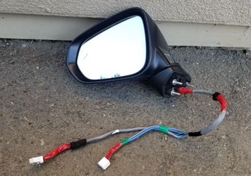 2016-2022 LEXUS RX RX350 RX450 FRONT LEFT DOOR MIRROR W/ BLIND SPOT + CAMERA