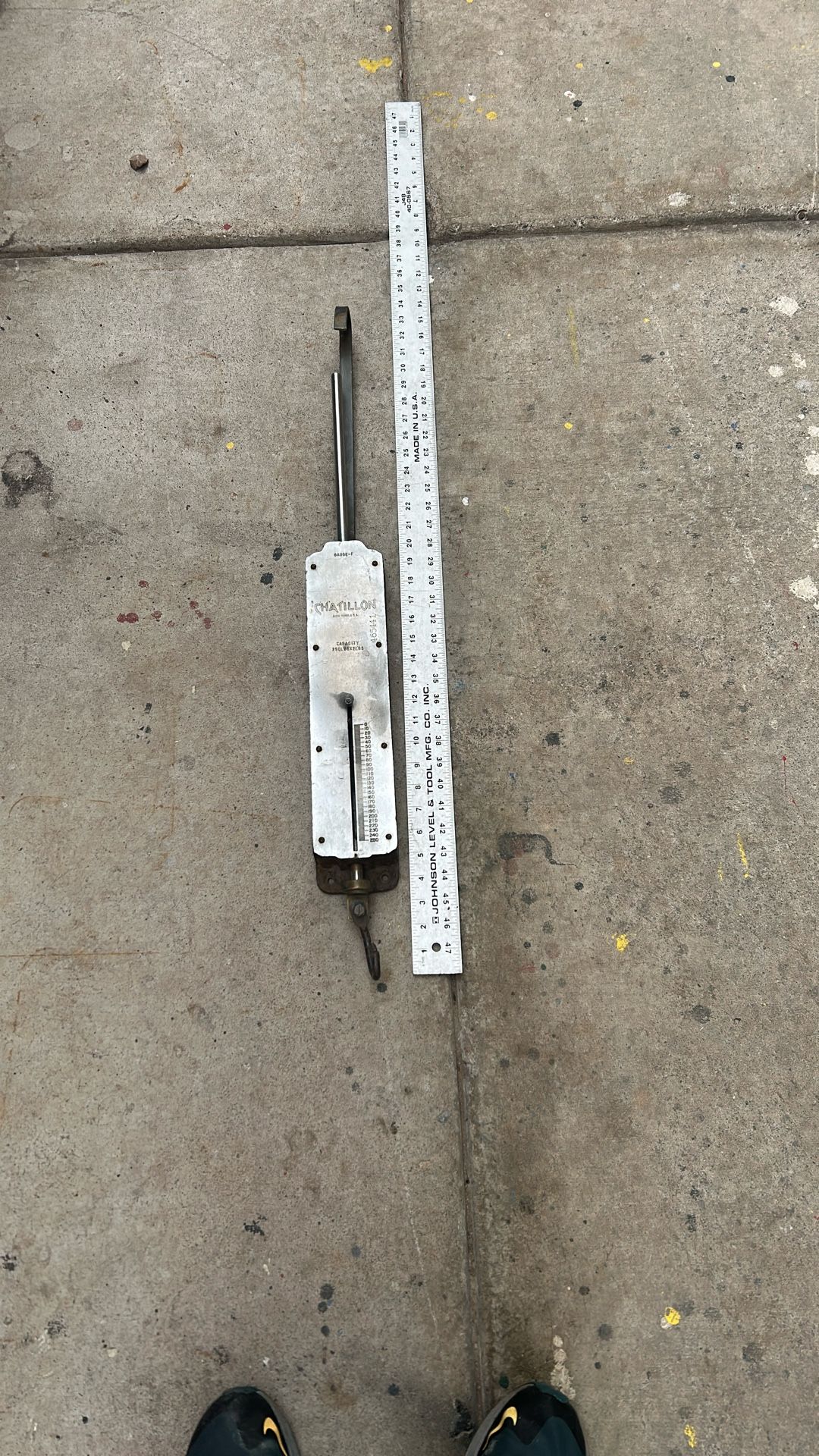 Chatillon Scale 250 Lbs . Cap.