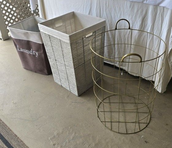 Laundry Baskets- $12 Each