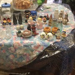 To Many Pairs Of Salt And Pepper Shakers Mommy Collected Over The Years
