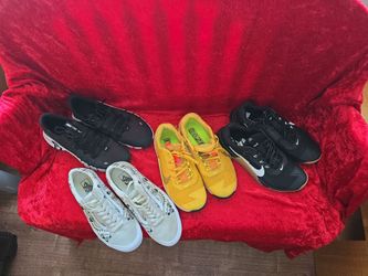 Used shoes for Nike men and 1 pair   vans