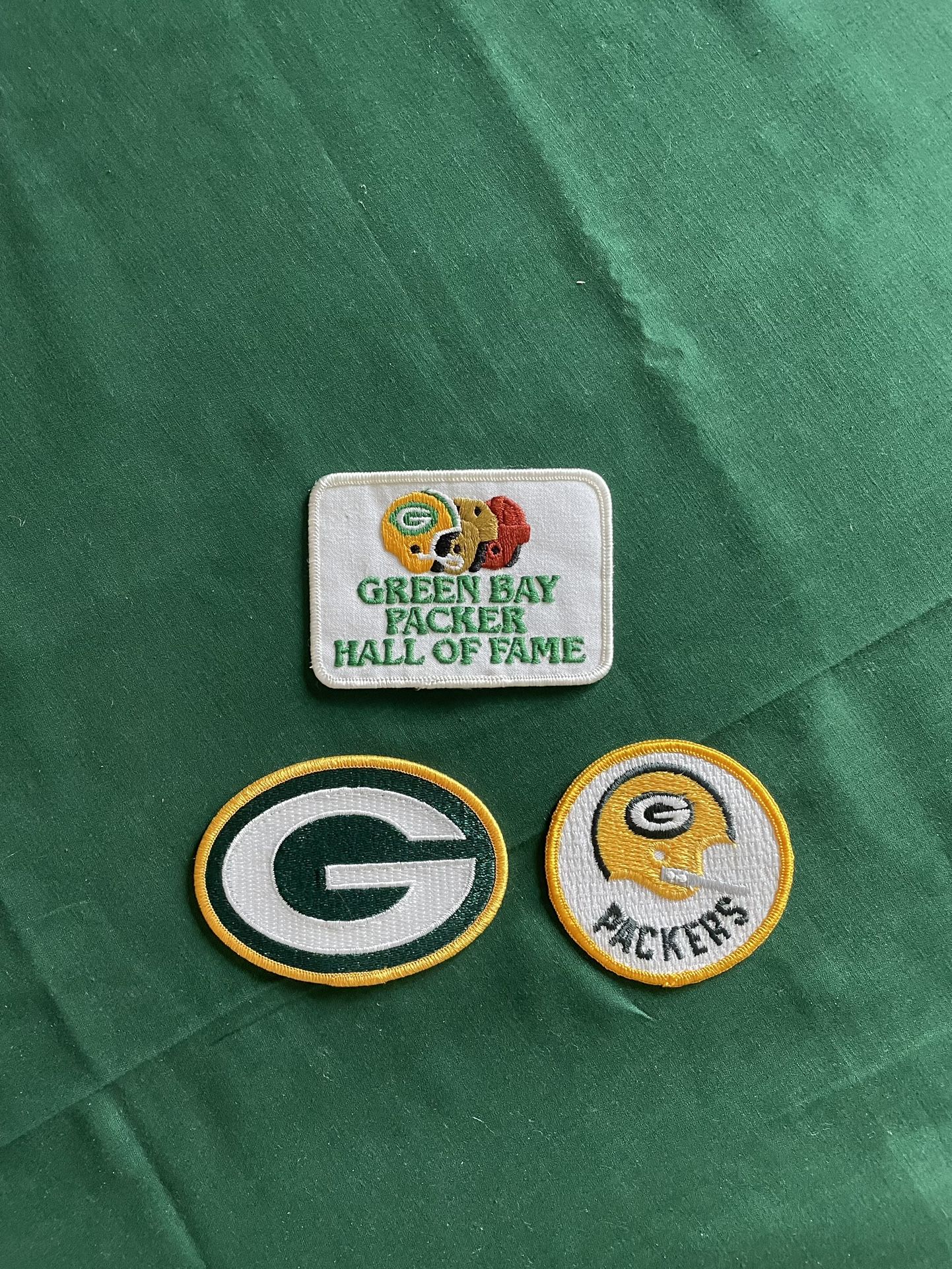 Green Bay Packers 3 Iron On Embodied Patches