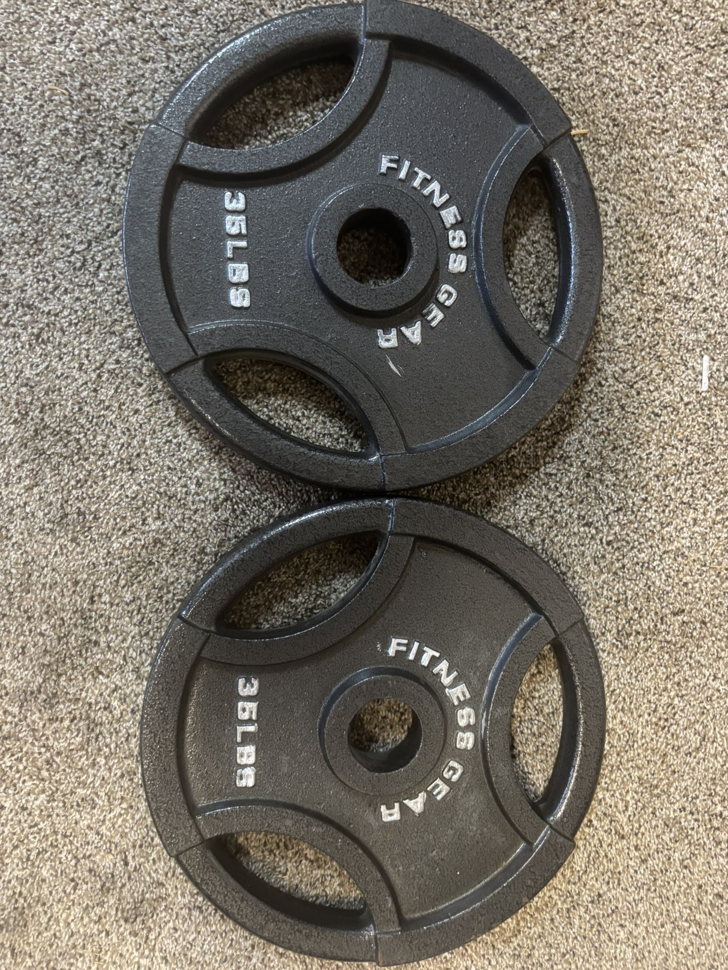 2-35lb. Olympic Weight Plates