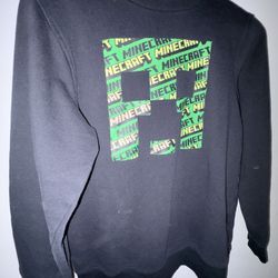 Minecraft Creeper graphic sweatshirt 
