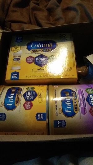 Photo Brand new never open baby formula