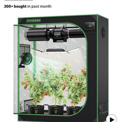 VIVOSUN G425 48"x24"x60" Grow Tent, 4x2 FT, with LED full spectrum grow light