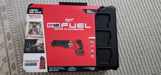 M18 FUEL18V Lithium-Ion Brushless Cordless SAWZALL Reciprocating Saw
