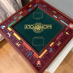 Luxury Franklin Monopoly board rare