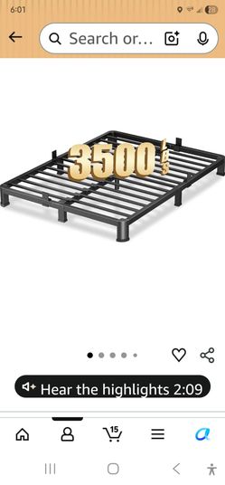 King size bedframe