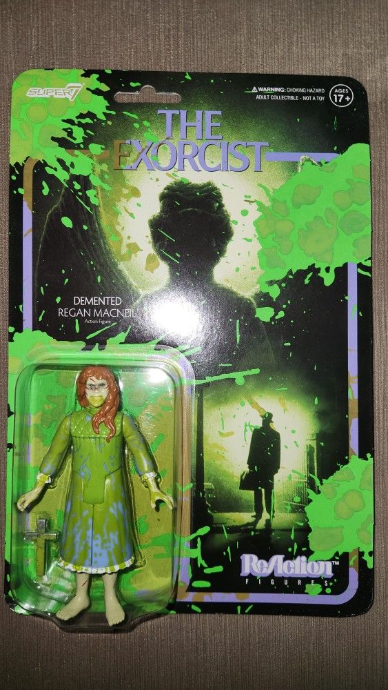 Super7 Reaction The Exorcist Vomit Splatter Regan