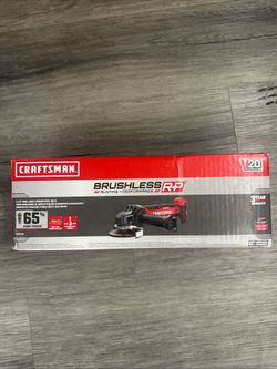 CRAFTSMAN RP 4.5-in 20-volt max Paddle Switch Brushless Cordless Angle grinder